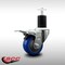 Service Caster 3'' SS Blue Poly Swivel 1-3/4'' Expanding Stem Caster Total Lock Brake SCC-SSEXTTL20S314-PPUB-BLUE-134 - alternate 2